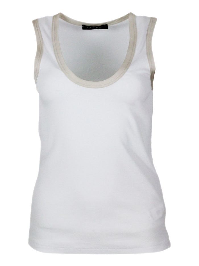Fabiana Filippi T-shirts and Polos White 94co 6ea