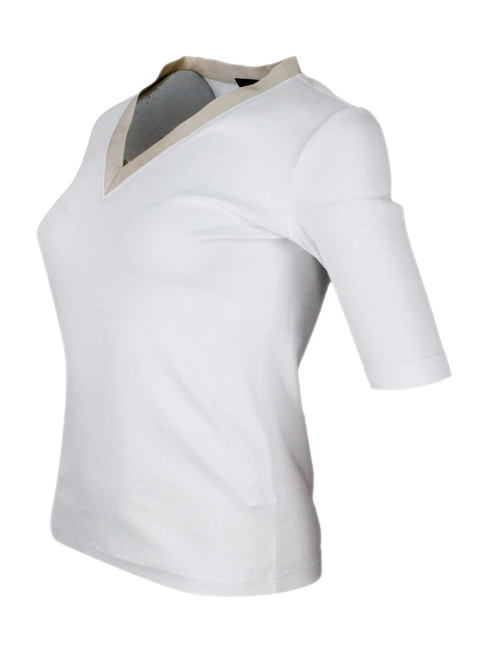 Fabiana Filippi T-shirts and Polos White 94co 6ea