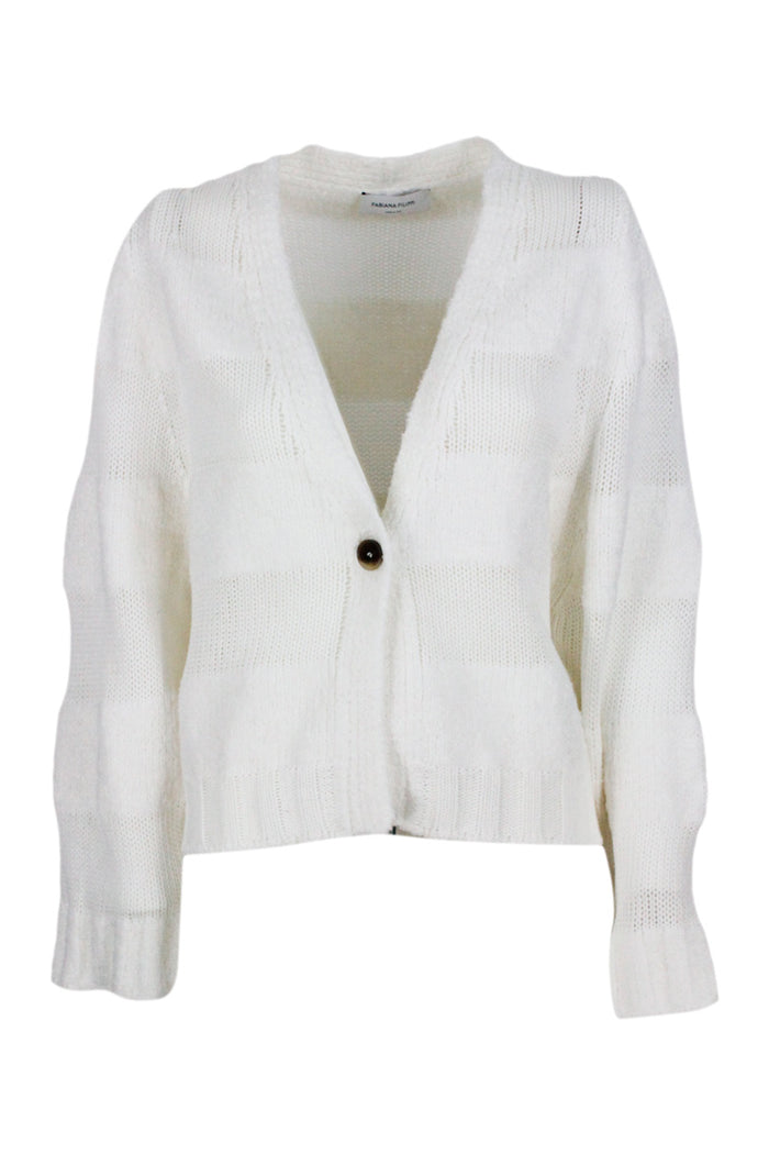 Fabiana Filippi Sweaters White 90li 10pl