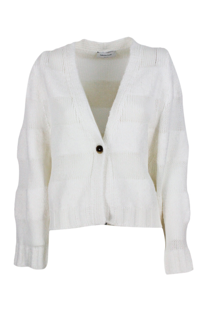 Fabiana Filippi Sweaters White 90li 10pl