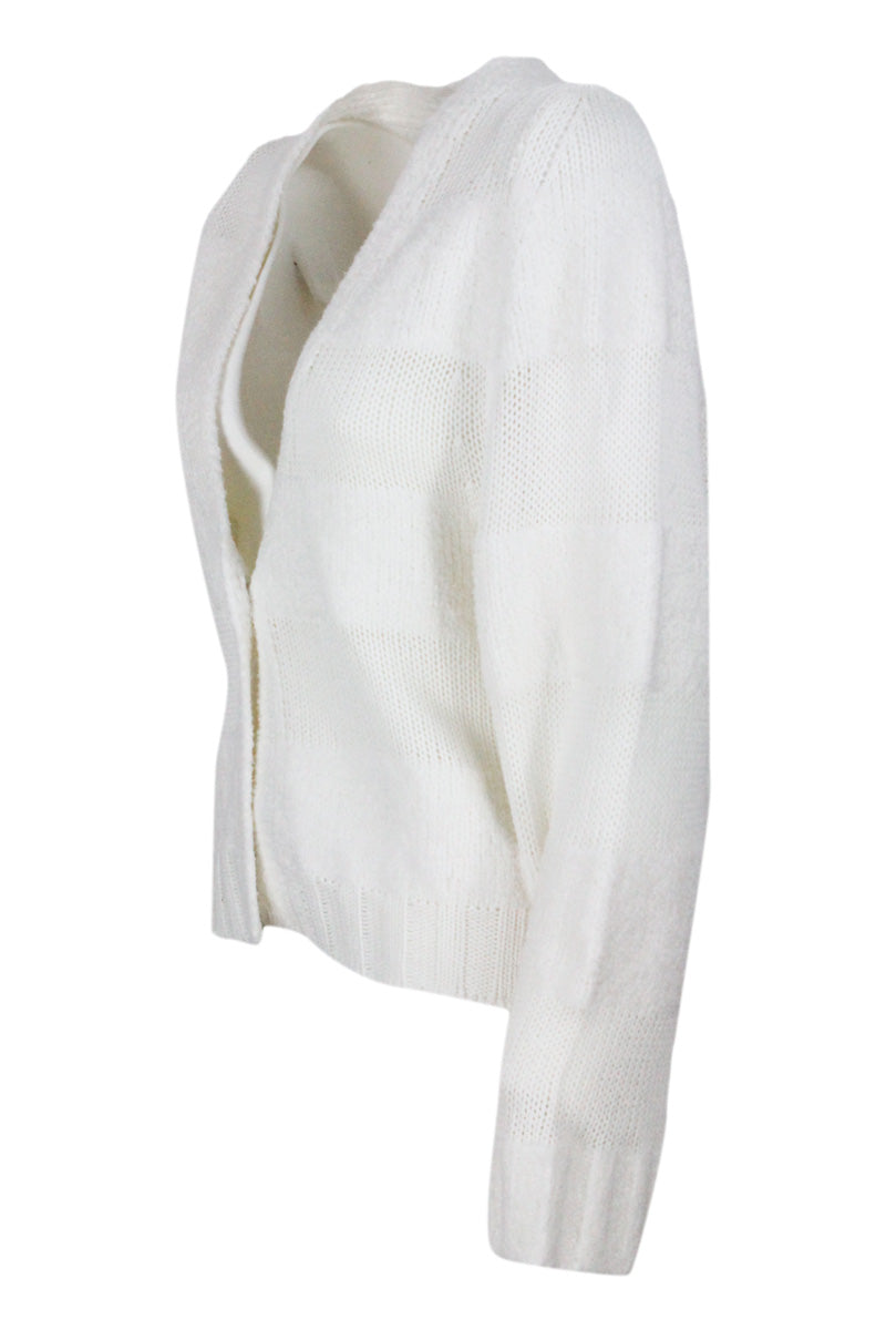 Fabiana Filippi Sweaters White 90li 10pl