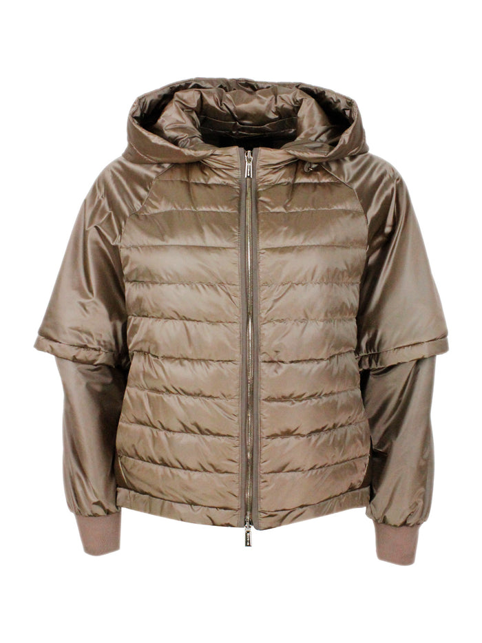 Moorer Jackets Camel 100ny