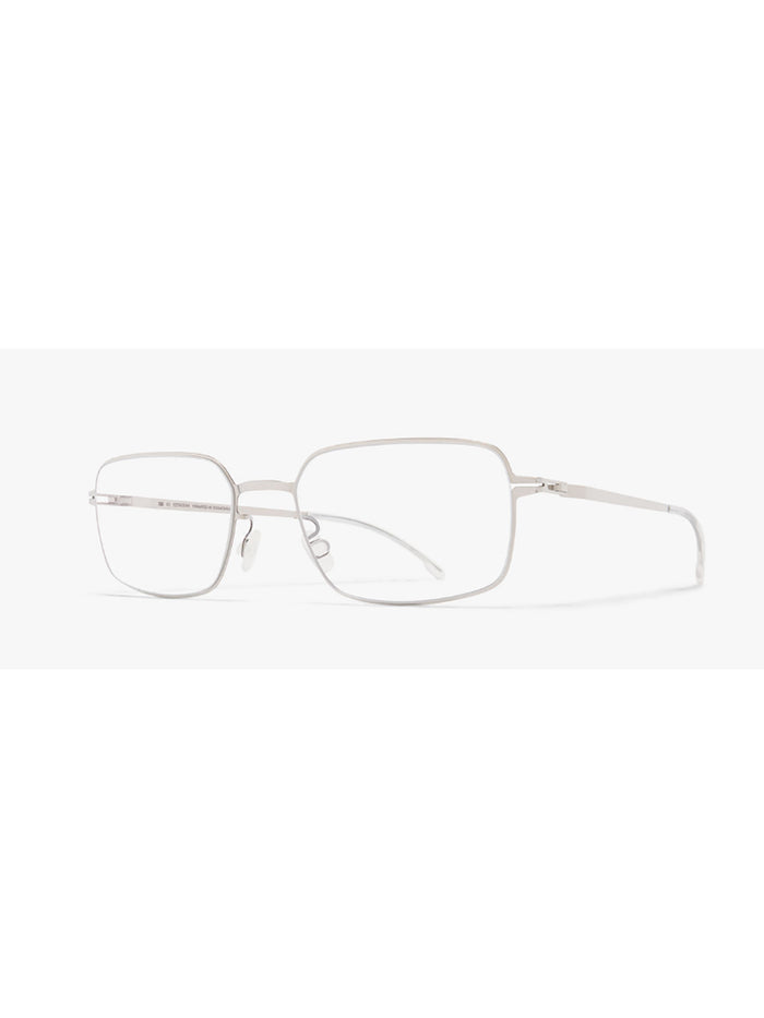 1px85gs0a Shiny Silver Clear Aluminium | Glasses