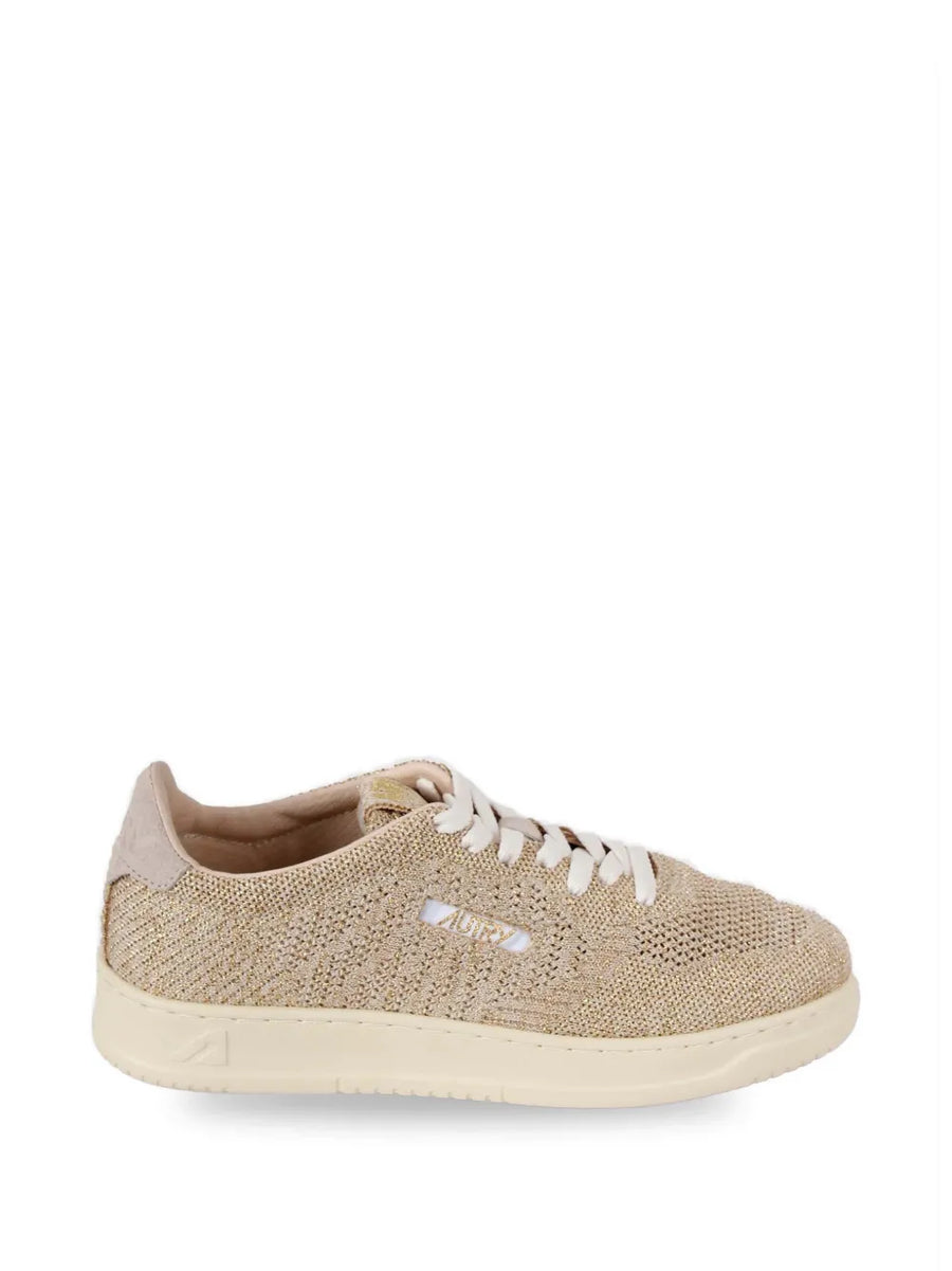 Autry Outer: Polyester 95% sneaker in beige