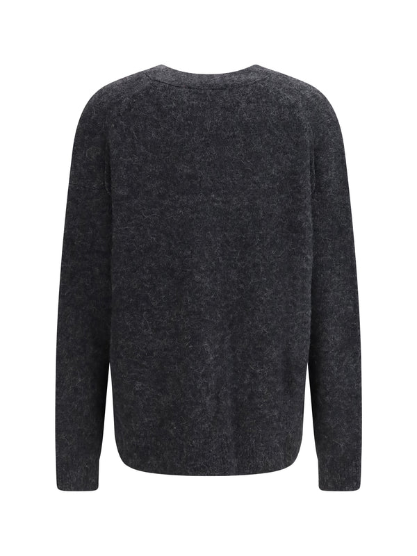 Cardigan Eborah Alpaca Blend Medium Grey