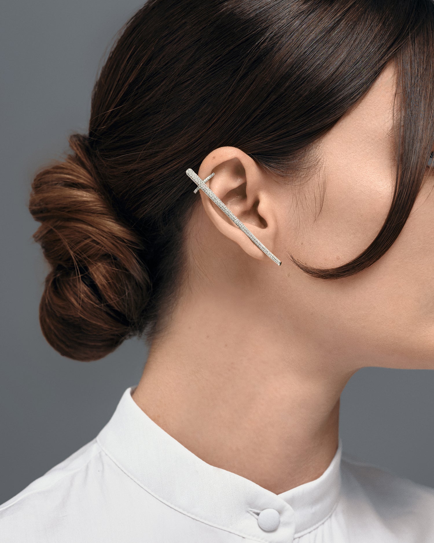 Earring Kim Silver __single__ Earrings