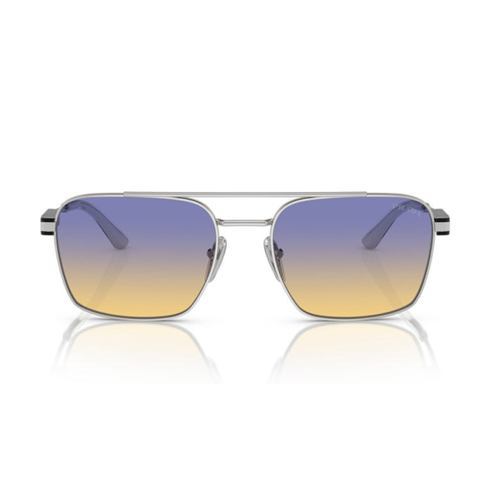 PR67ZS 1BC06Z Argento Metal Occhiali Sole