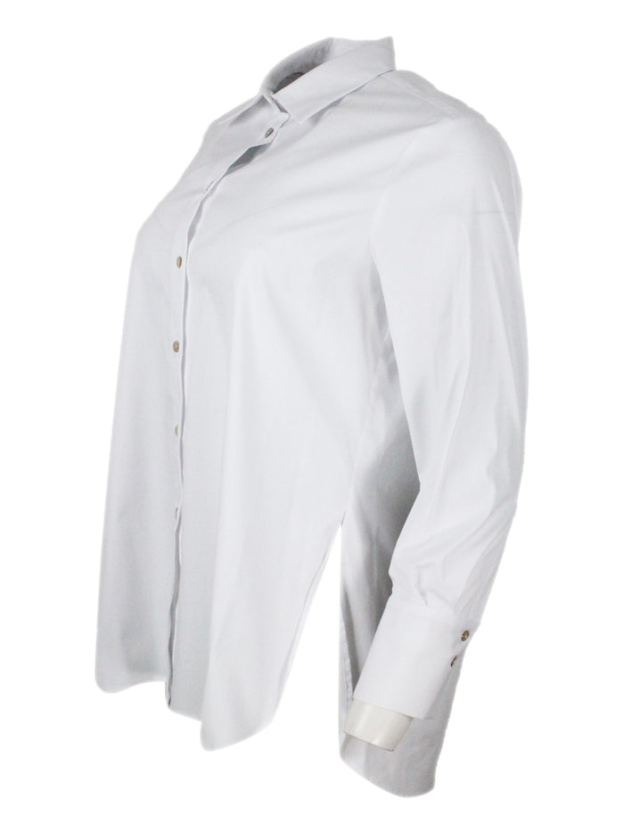 Barba Napoli Shirts White 78co 10pa 4ea