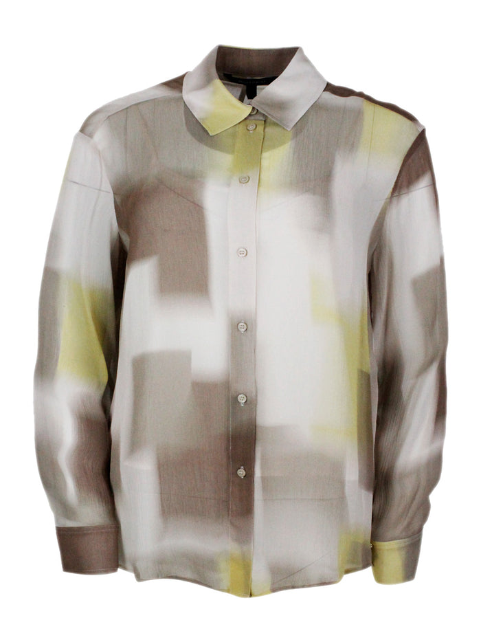 ARMANI EXCHANGE Shirts Beige 100vi
