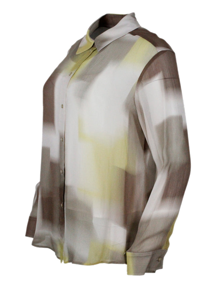 ARMANI EXCHANGE Shirts Beige 100vi