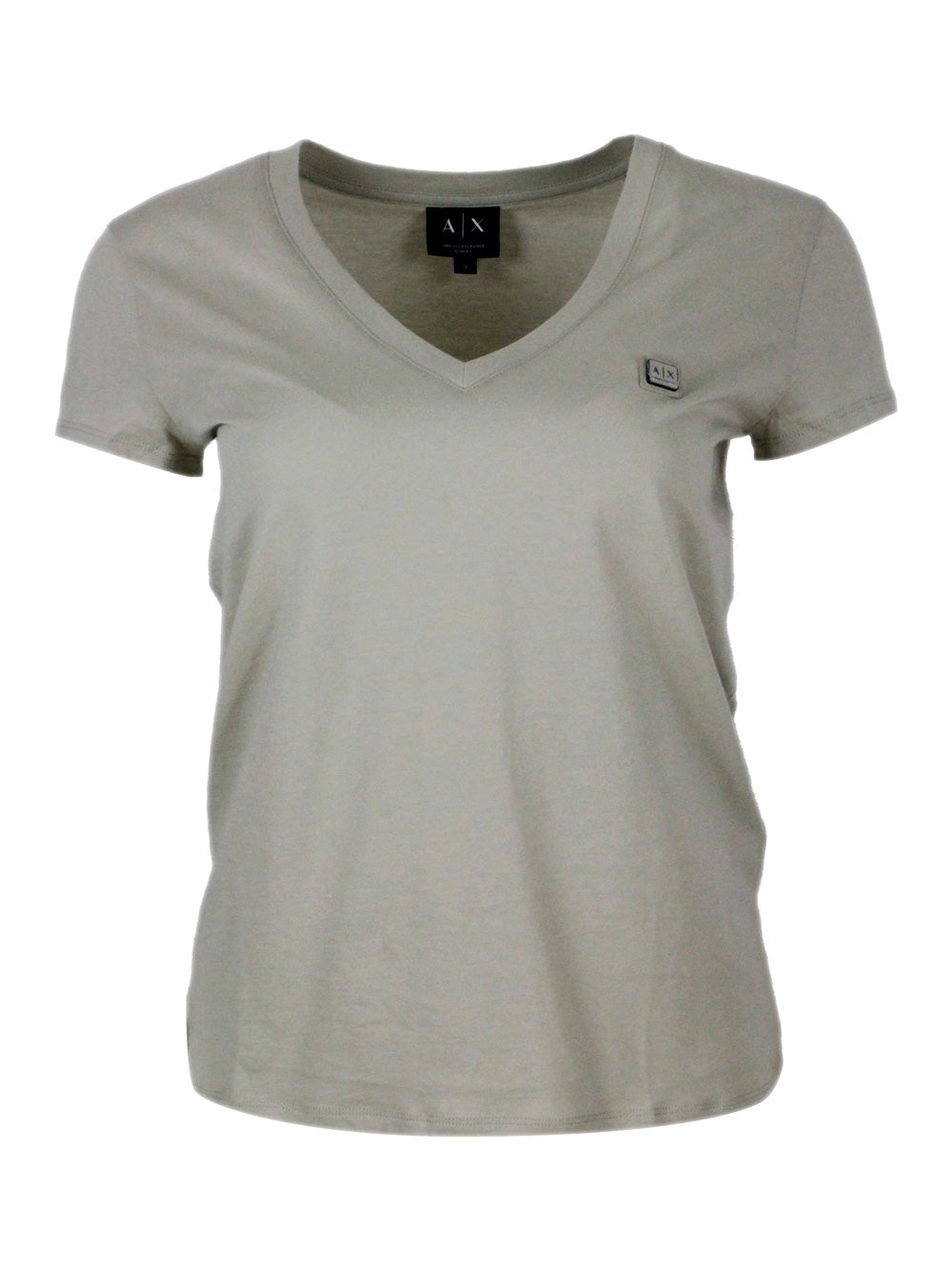 ARMANI EXCHANGE T-shirts and Polos Dust Verde Salvia 100co
