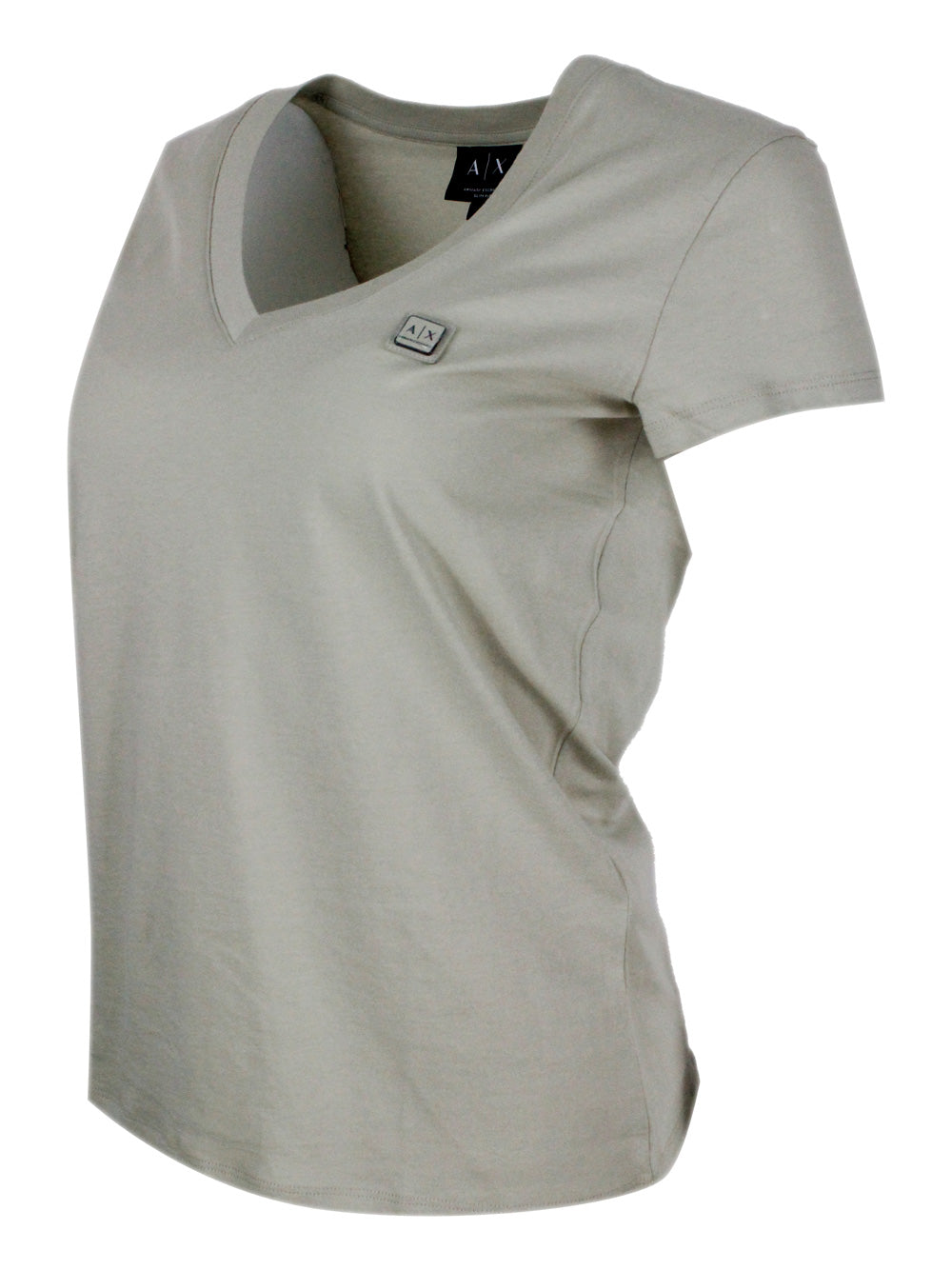 ARMANI EXCHANGE T-shirts and Polos Dust Verde Salvia 100co