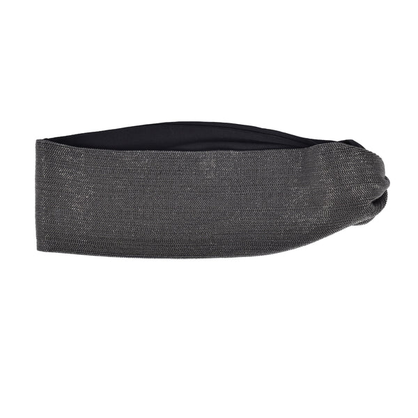 Brunello Cucinelli Womens Black Beaded Headband Accessory & Slg