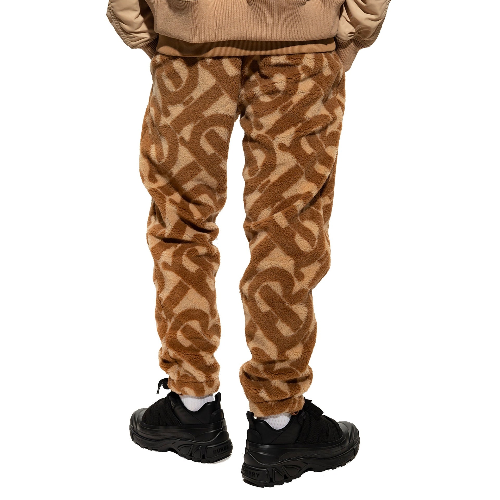 Dimitri Trousers Brown Polyester Wool