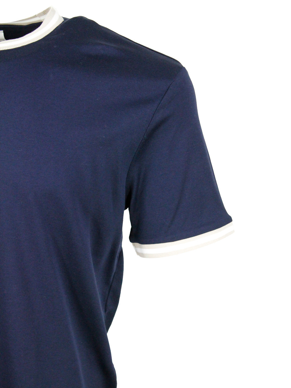 Eleventy T-shirts and Polos Blue 100co
