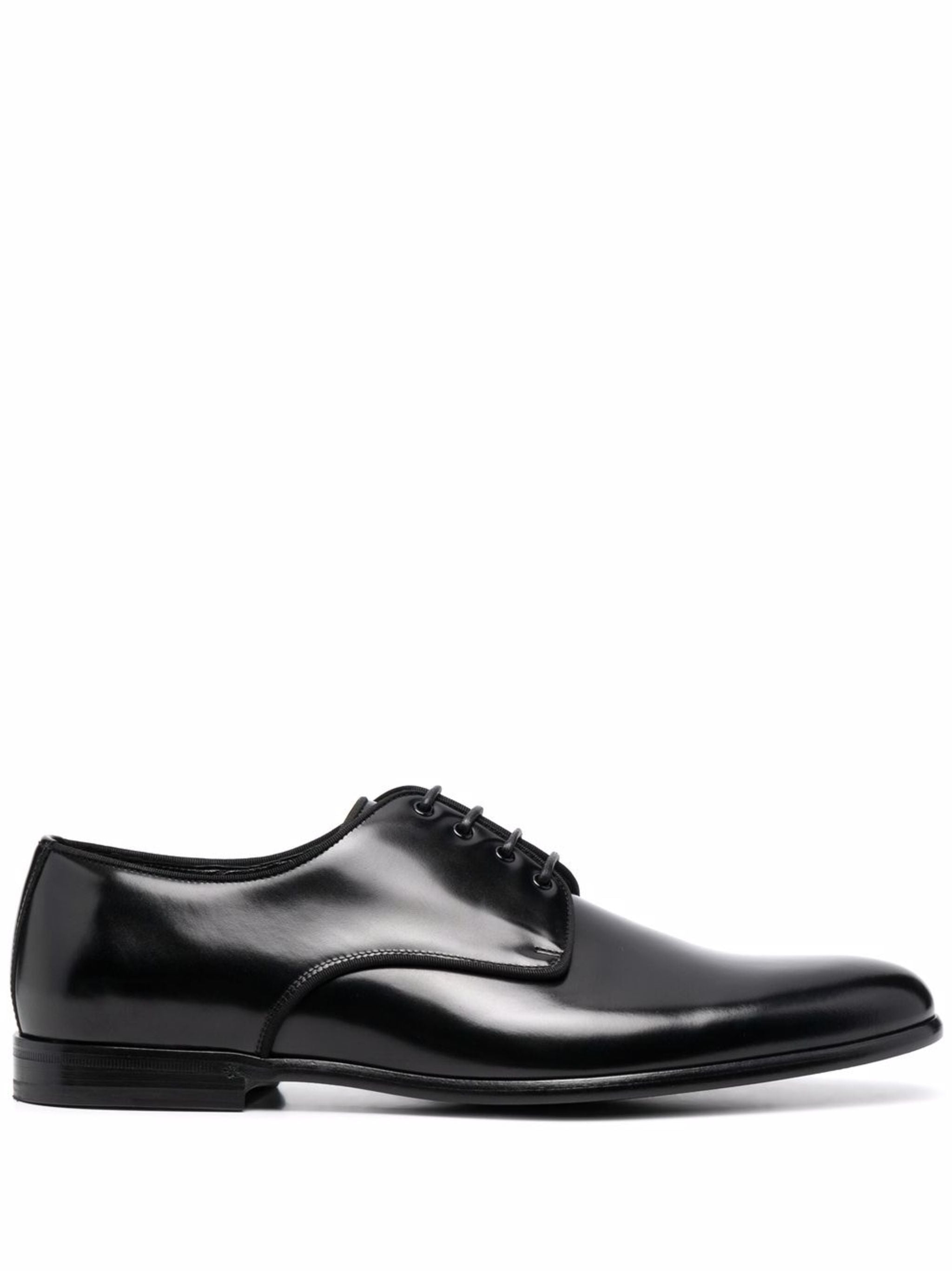 Derby Antik Black Leather | Calzature