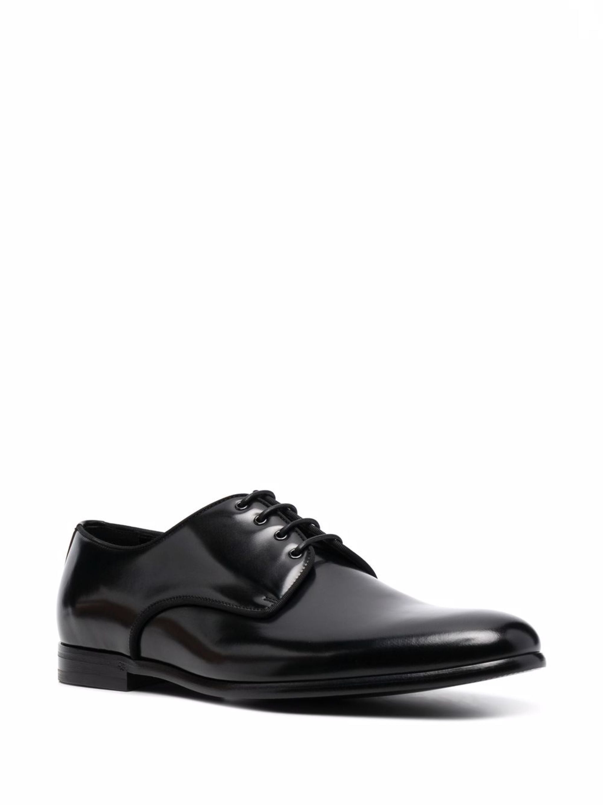 Derby Antik Black Leather | Calzature