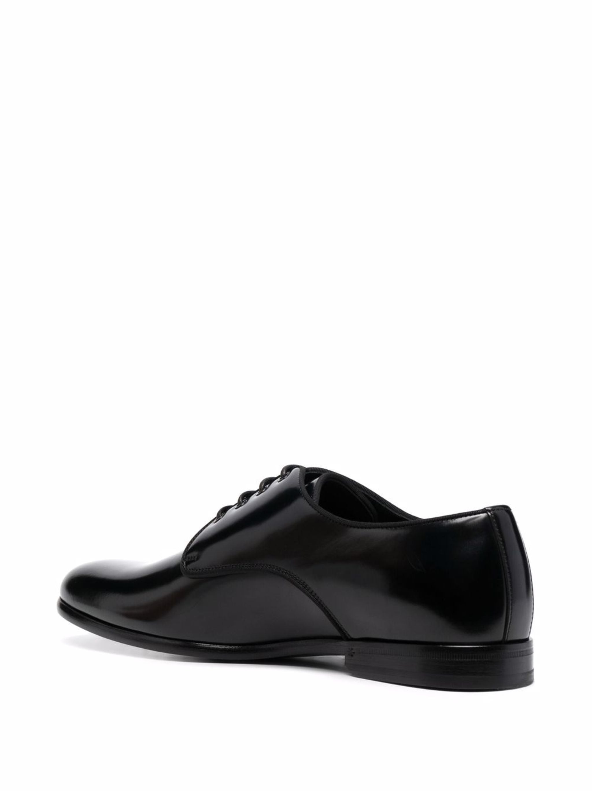 Derby Antik Black Leather | Calzature
