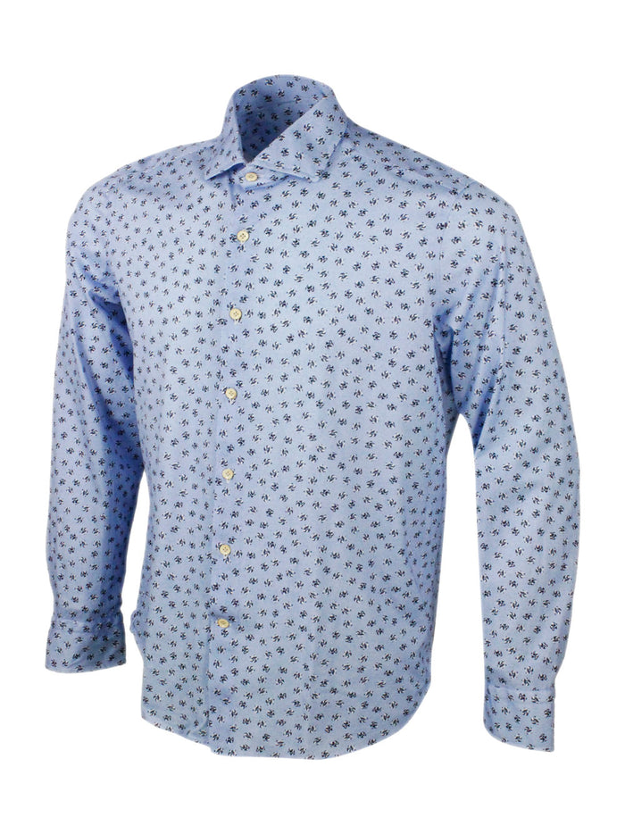 SONRISA Shirts Clear Blue 100co