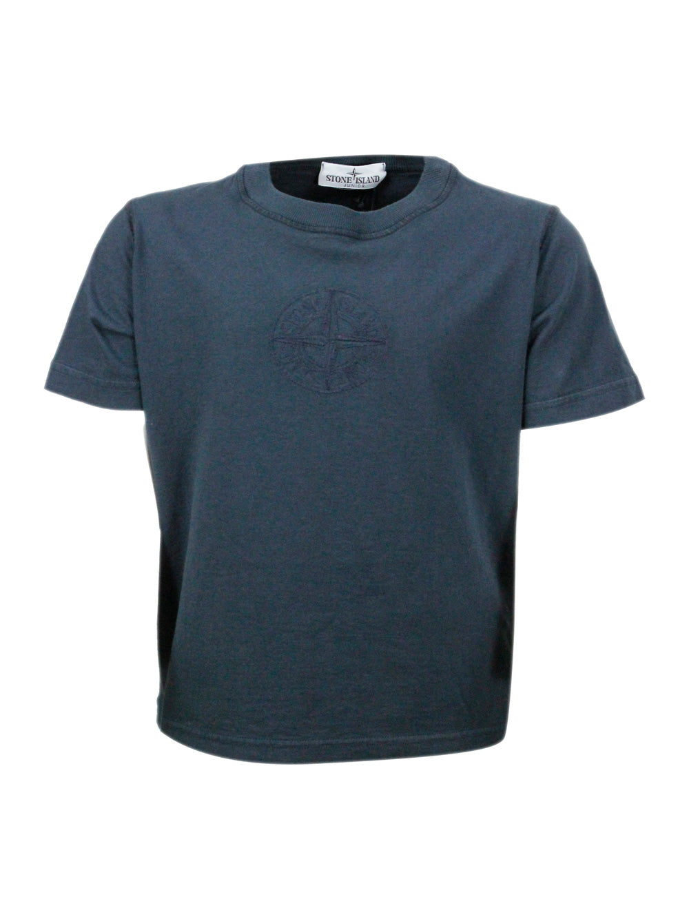 Stone Island T-Shirts And Polos Blue 100co