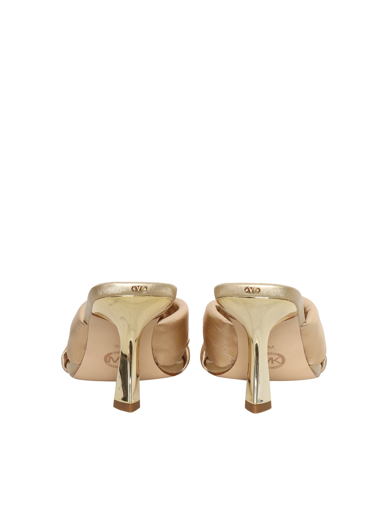 Elena gold leather sandals Goat