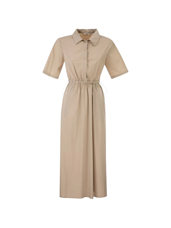Herno Polyamide 86% dress in beige