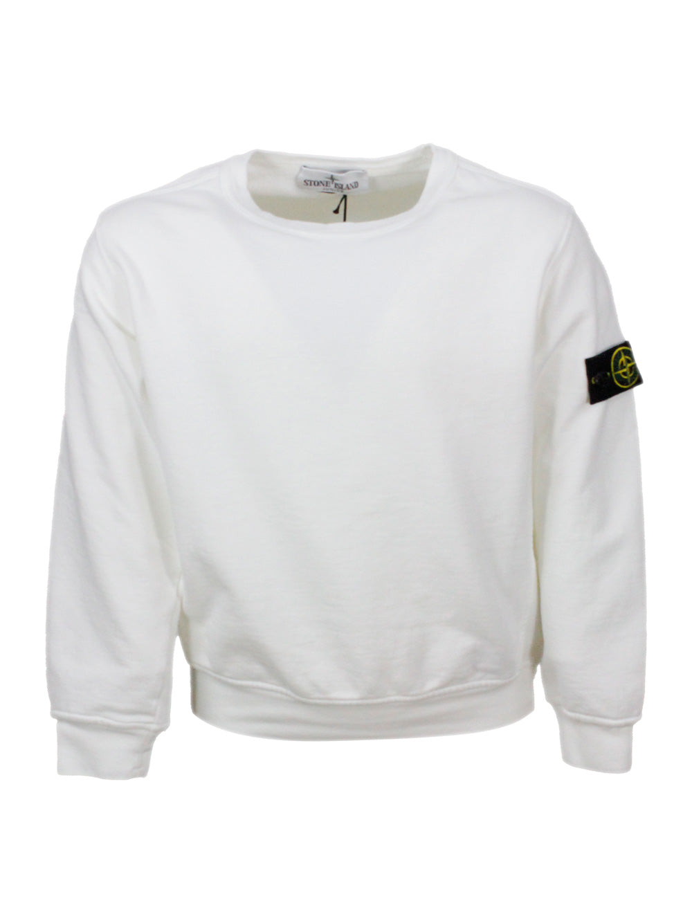 Stone Island Sweaters White 100co