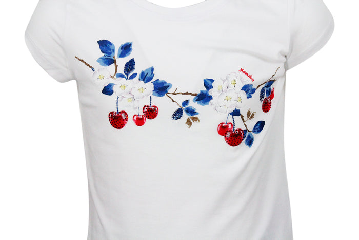Monnalisa T-shirts and Polos White 95co 5ea