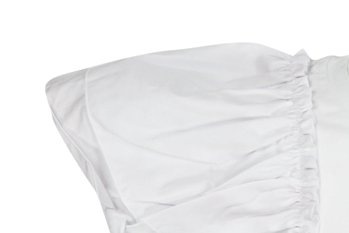 Monnalisa T-Shirts And Polos White 95co 5ea