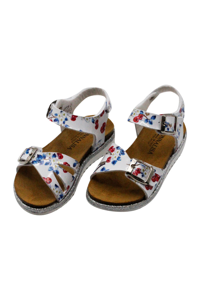 Monnalisa Flat Shoes White 100le