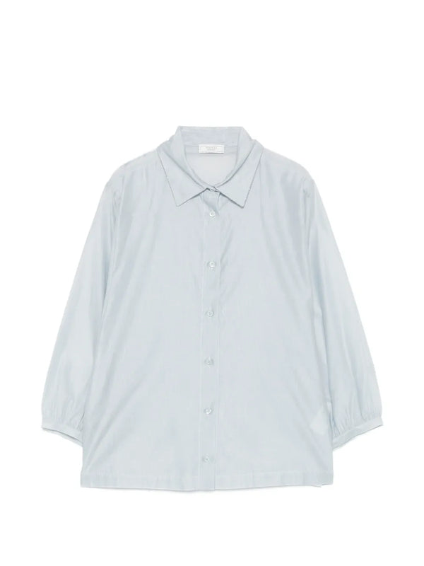 Peserico Cotton 67% blouse in blue