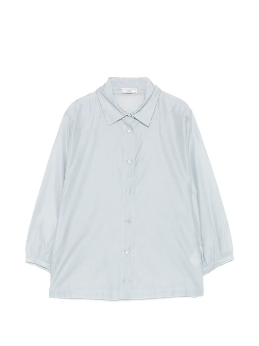 Peserico Cotton 67% blouse in blue