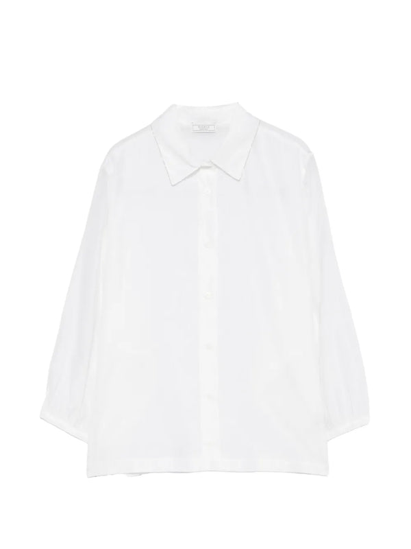Peserico Cotton 67% blouse in white