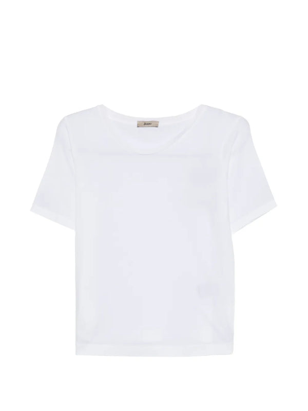 Herno Cotton 92% t-shirt in white