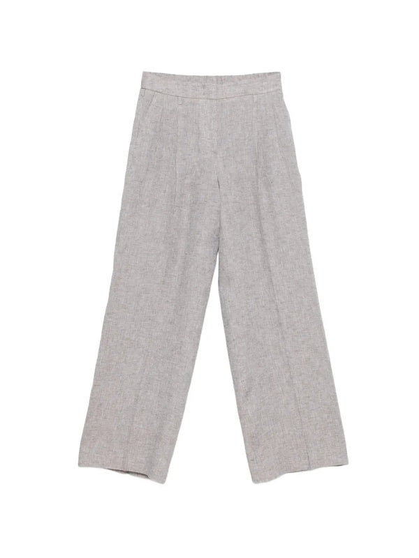 Peserico Acetate 61% trousers in beige