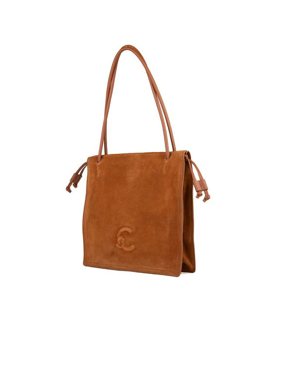 Coccinelle 100% Cowhide; Lining: 100% Cotton shoulder bag in cognac