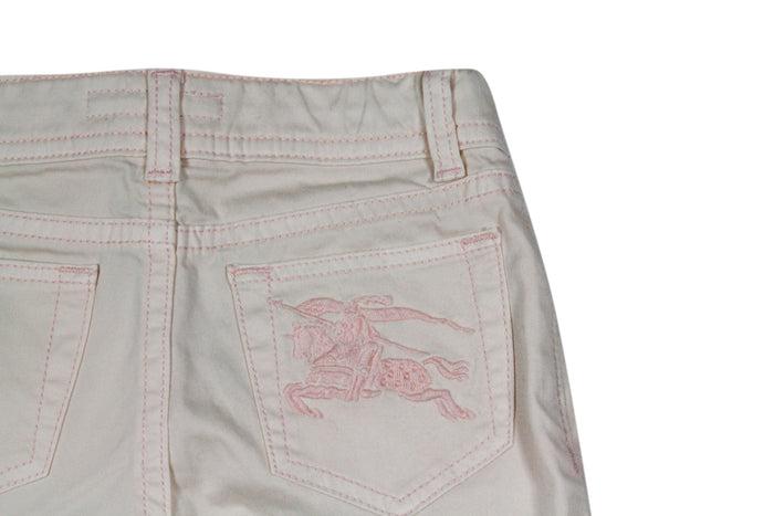 Burberry Trousers Pink 98co 2ea