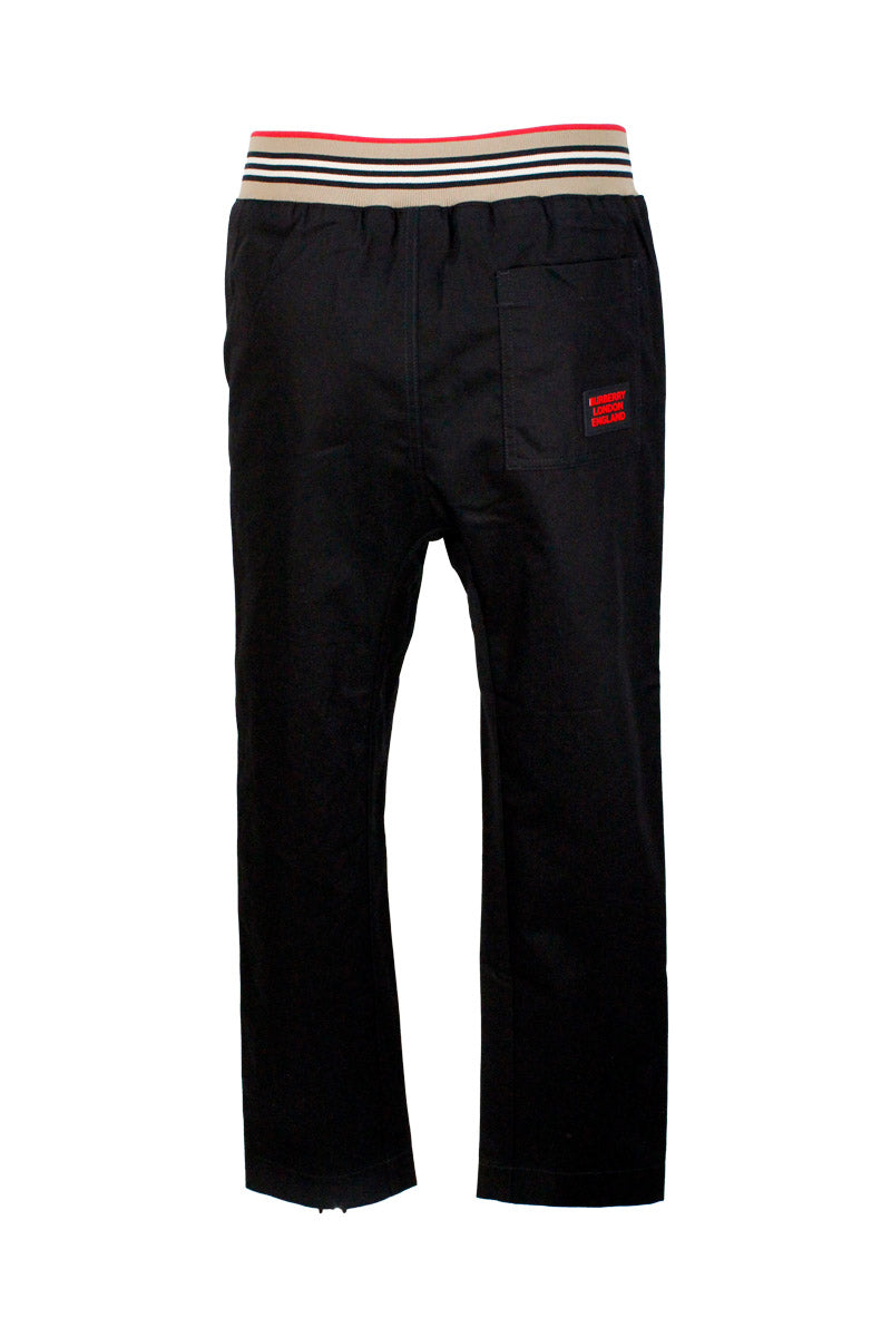 Burberry Trousers Black 100co