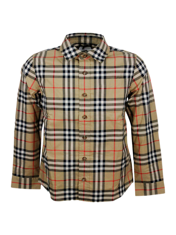 Burberry Shirts Beige 95co 5ea