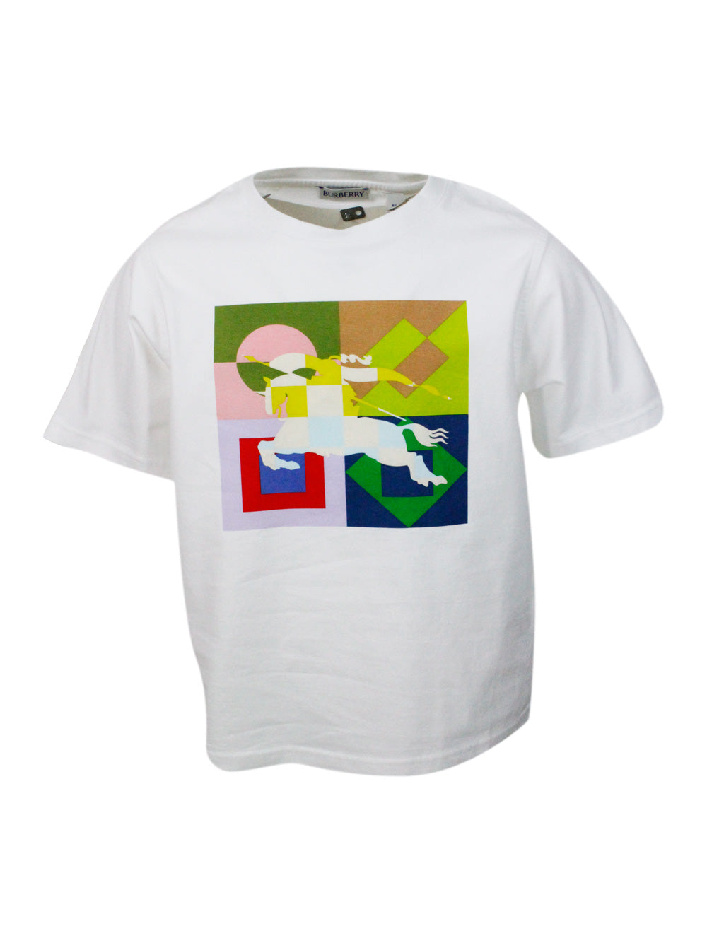 Burberry T-shirts and Polos White 100co