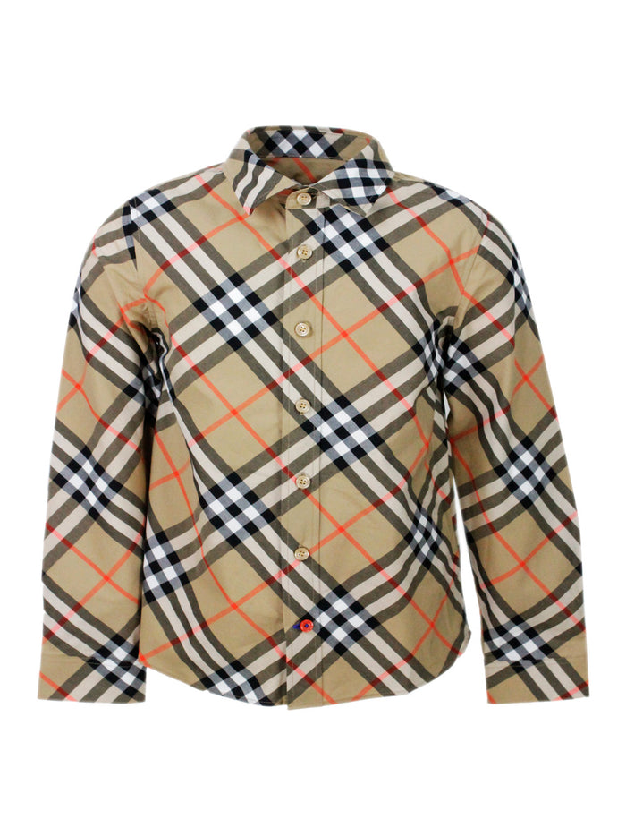 Burberry Shirts Grey 100co