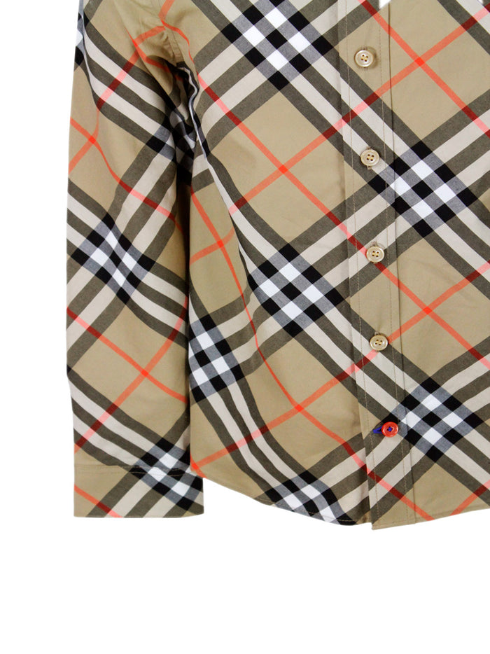 Burberry Shirts Grey 100co