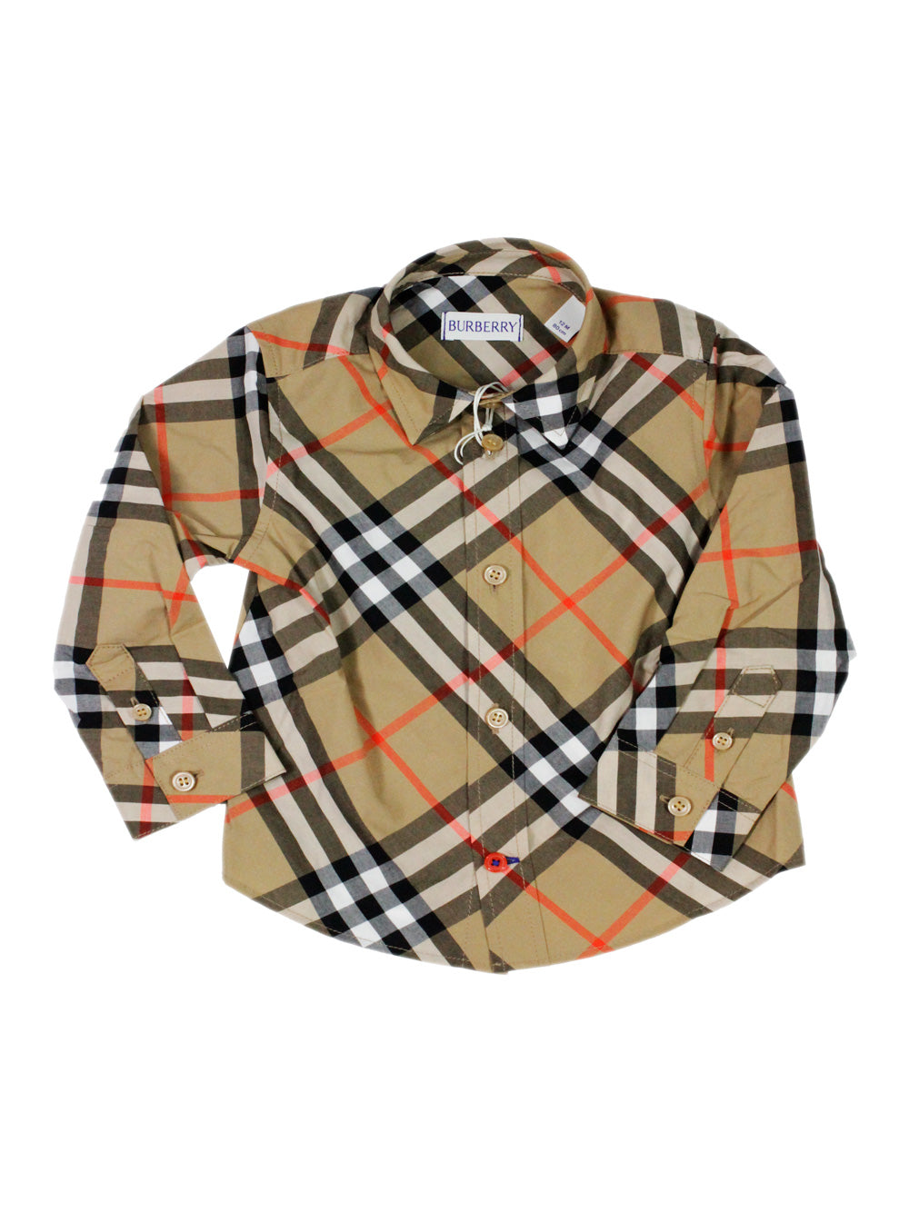 Burberry Shirts Grey 100co
