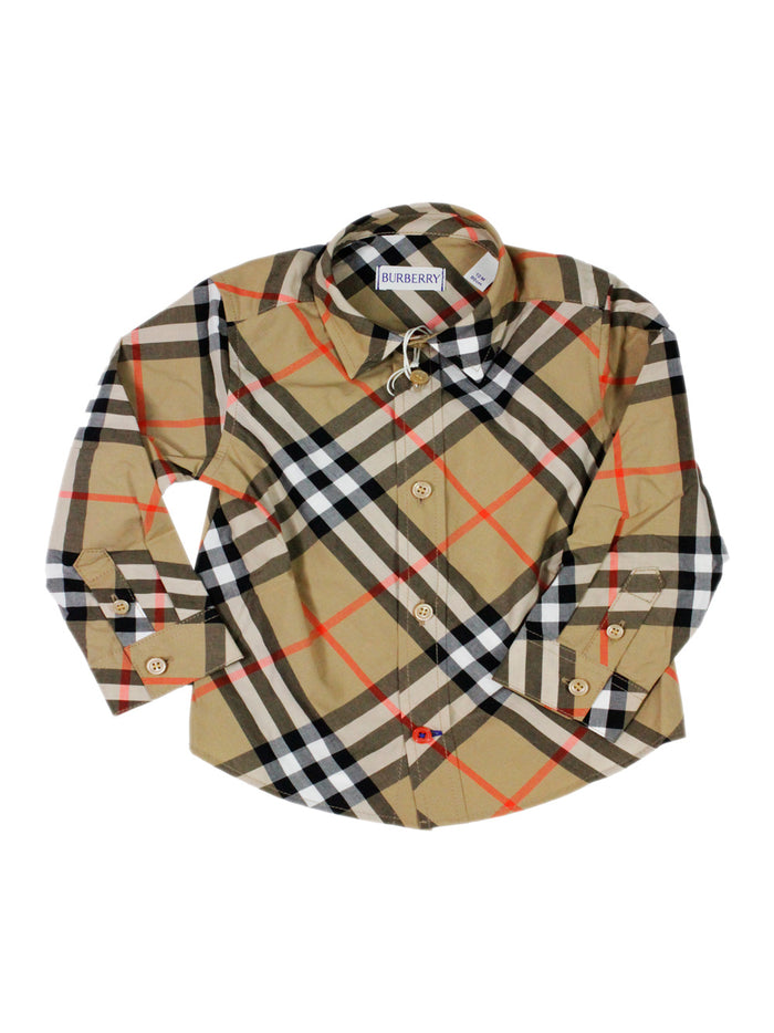 Burberry Shirts Grey 100co