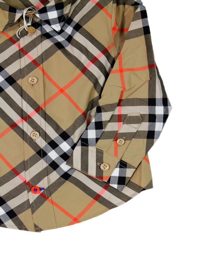 Burberry Shirts Grey 100co