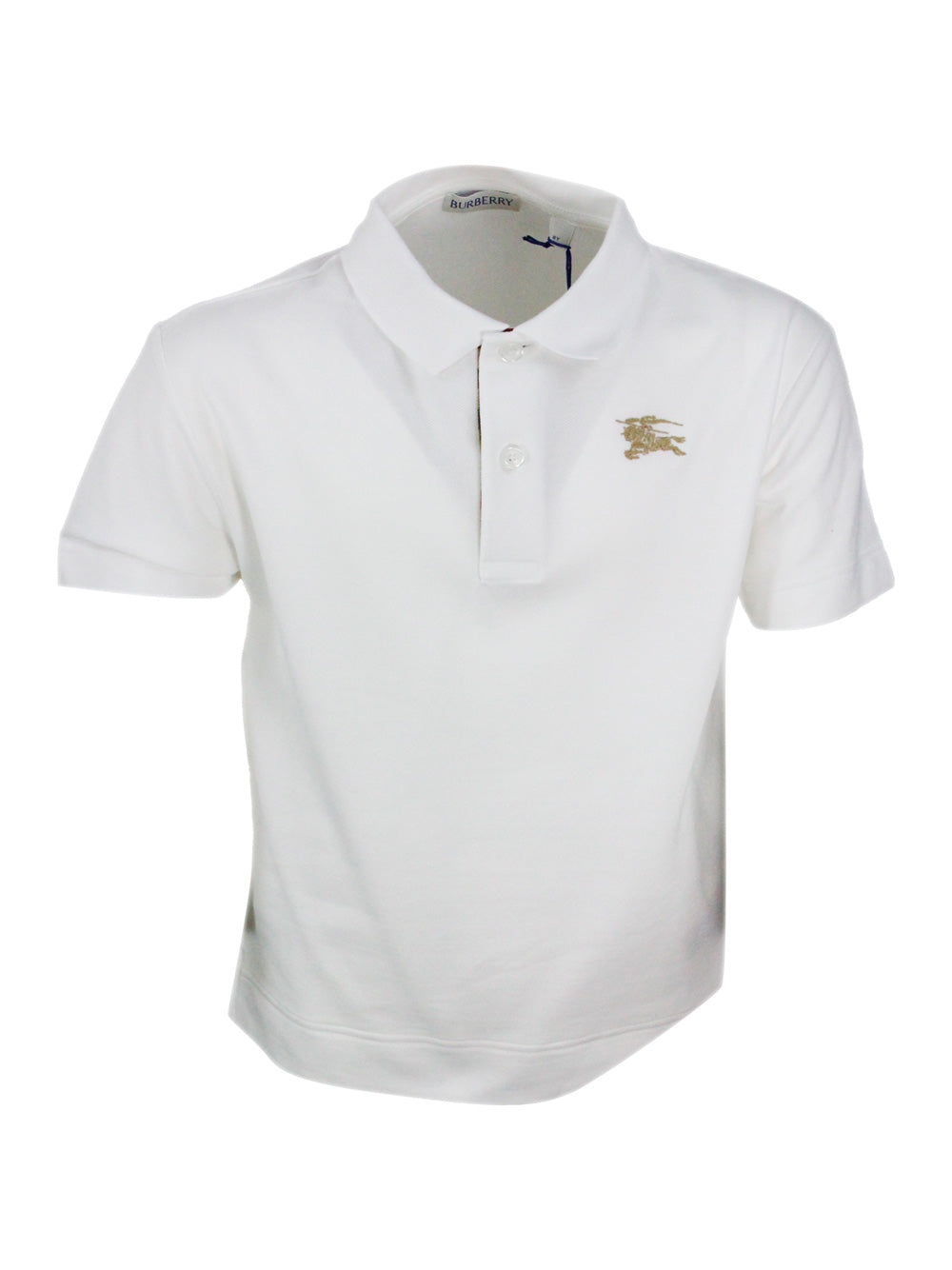 Burberry T-shirts and Polos White 100co