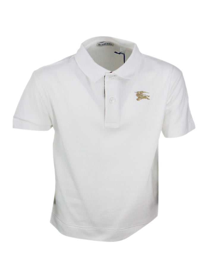 Burberry T-shirts and Polos White 100co