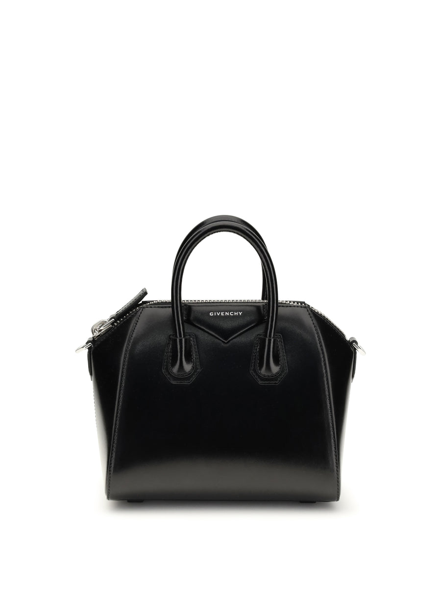Givenchy 100% calf leather (Bos Taurus) top handle bag in black