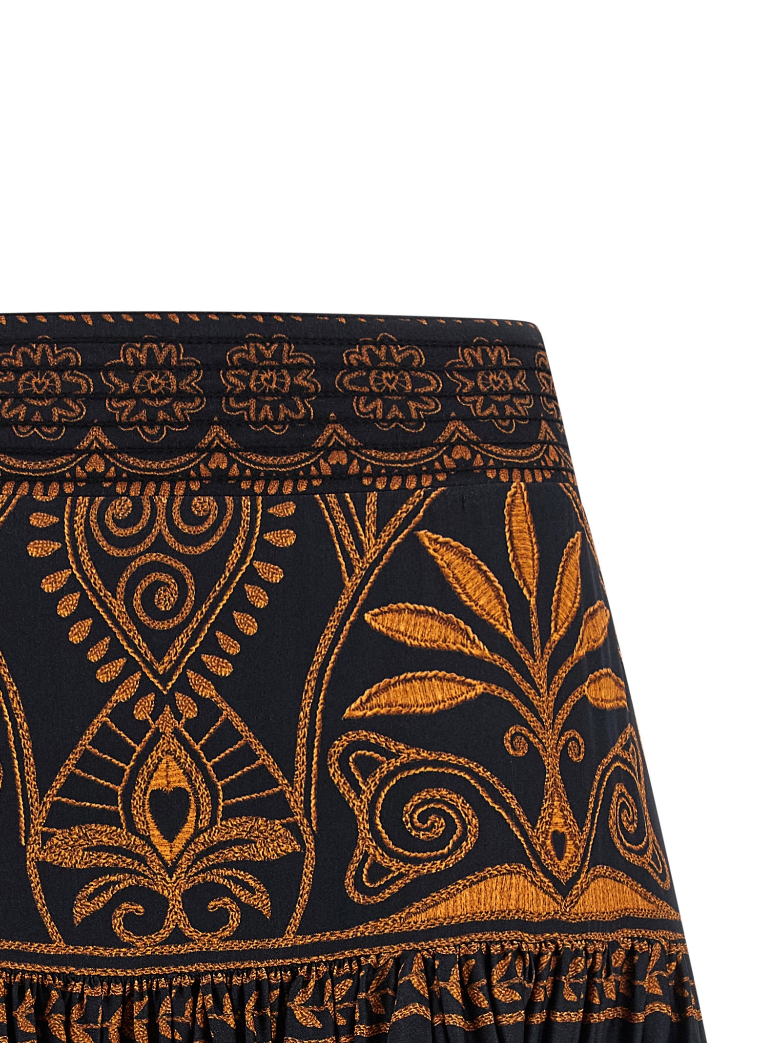 Cornely Anika Black skirt Multicolor Viscose