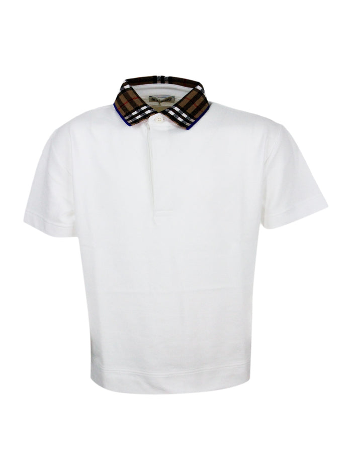 Burberry T-shirts and Polos White 100co